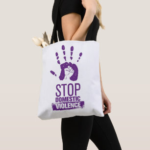 Domestic Violence Awareness Tote Bag
