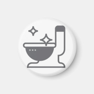 domestic work toilet cleaning magnet