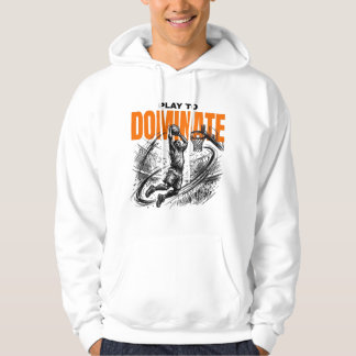 DOMINATE Basketball Player  | Sports Street Hoodie