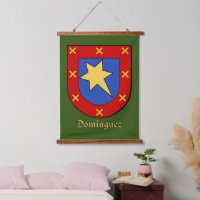 Dominguez Ancestral Heraldic Shield 
