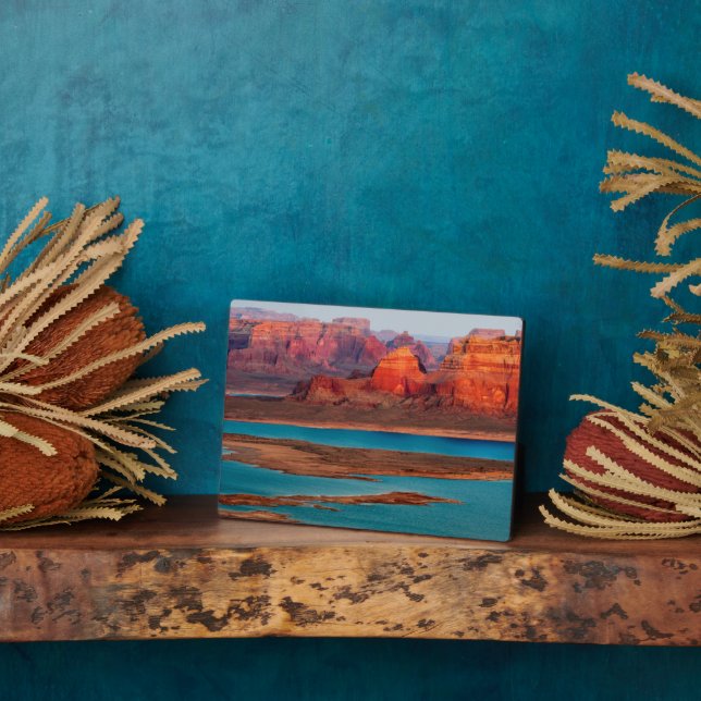 Dominguez Butte & Lake Powell, Utah Plaque (Side)