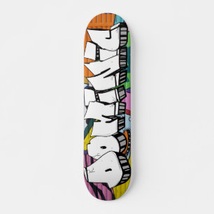 Dominic Graffiti Custom Personalised Skateboard