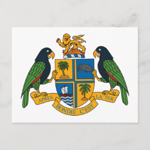 Dominica Coat of Arms Postcard