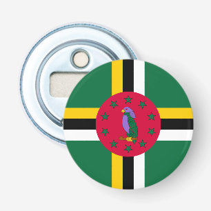 Dominica Flag Bottle Opener