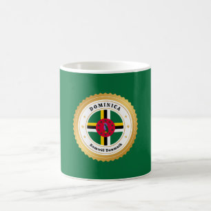 Dominica Flag Coffee Mug