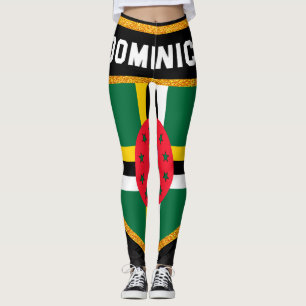 Dominica Flag Leggings
