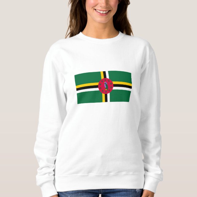 Dominica Flag Sweatshirt (Front)