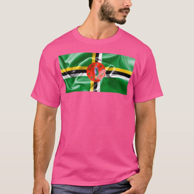 Dominica Flag T-Shirt (Front)