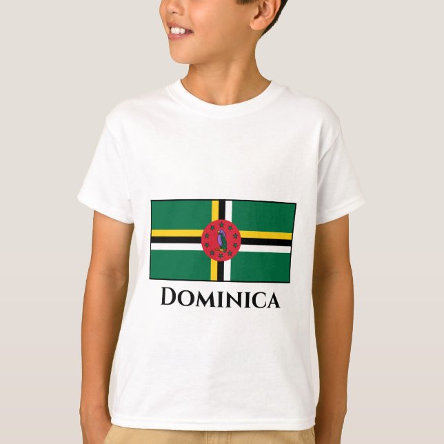 Dominica Flag T-Shirt (Front)