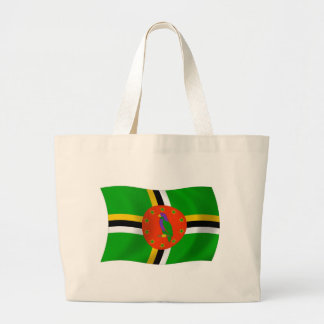 Dominica Flag Tote Bag