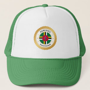 Dominica Flag Trucker Hat