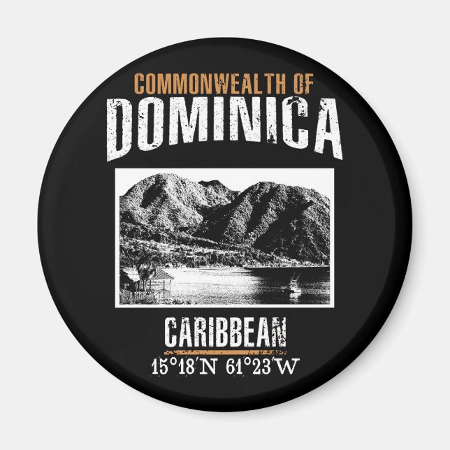 Dominica Magnet (Front)