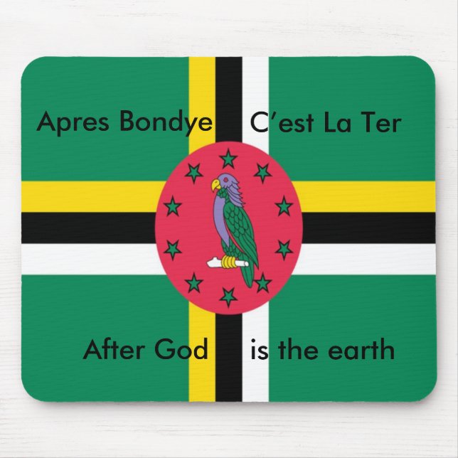 Dominica Mouse Pad (Front)