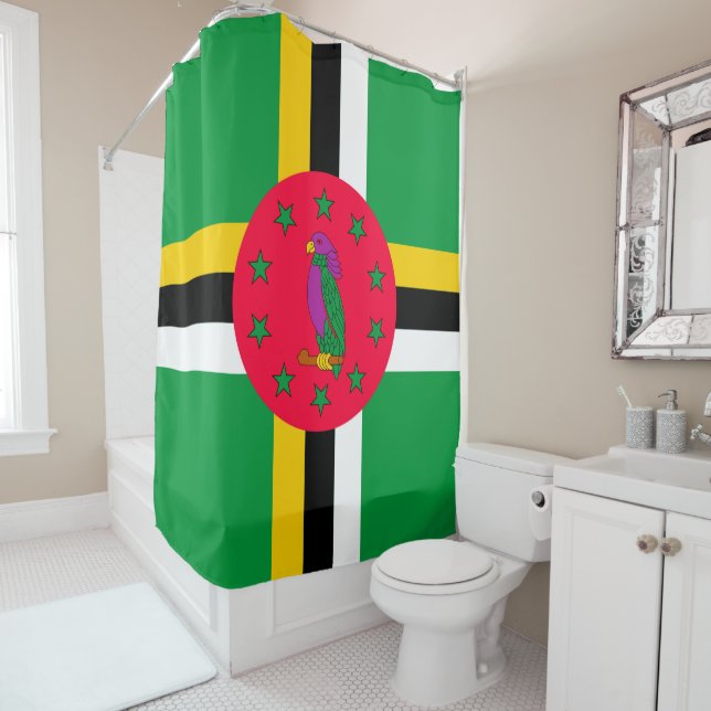 Dominica Shower Curtain (In Situ)