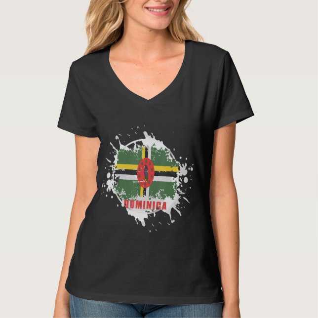 Dominica Splash T-Shirt (Front)