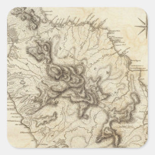 Dominica Square Sticker