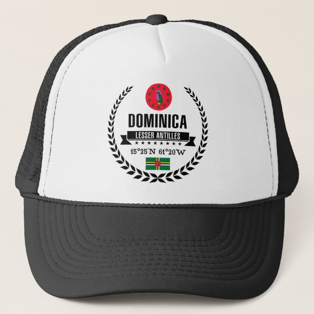 Dominica Trucker Hat (Front)
