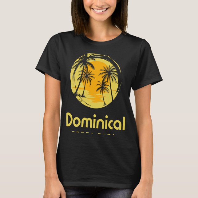 Dominical Costa Rica T-Shirt (Front)