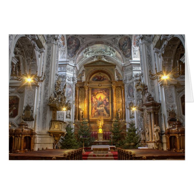 Dominican Church Vienna Austria (Front Horizontal)