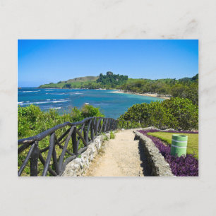 Dominican Coastline Postcard