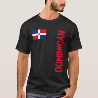 Dominican Flag And Dominican Republic Roots T-Shirt
