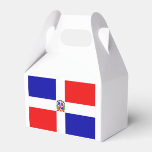 Dominican Flag Favour Box