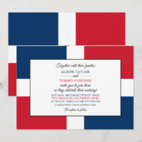 Dominican Flag, Flag of Dominican Republic Wedding