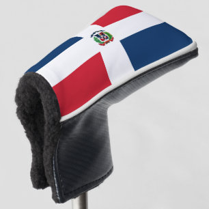 Dominican Flag Golf Head Cover