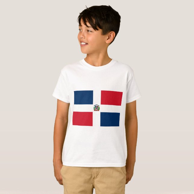 Dominican Flag T-Shirt (Front Full)