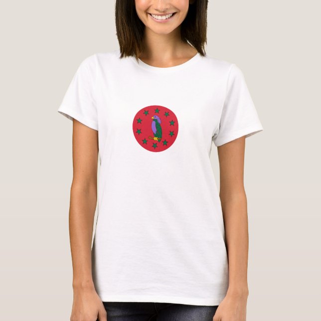 Dominican parrot symbol T-Shirt (Front)