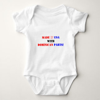 DOMINICAN PARTS BABY BODYSUIT
