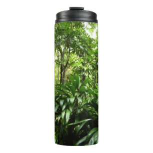 Dominican Rain Forest I Tropical Green Nature Thermal Tumbler