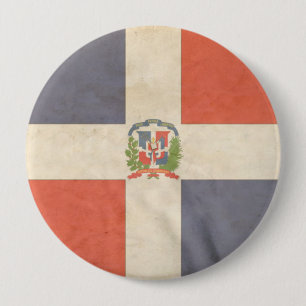 DOMINICAN REPUBLIC 10 CM ROUND BADGE