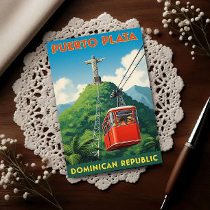 Dominican Republic: 1960s Travel Postcard