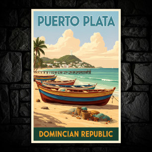 Dominican Republic: 1960s Travel Poster Collection