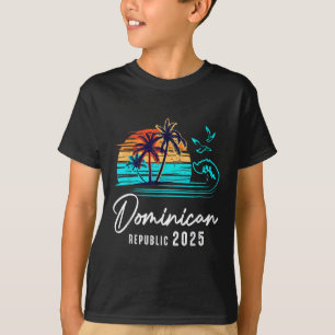 Dominican Republic 2025 Summer Vacation Matching F T-Shirt