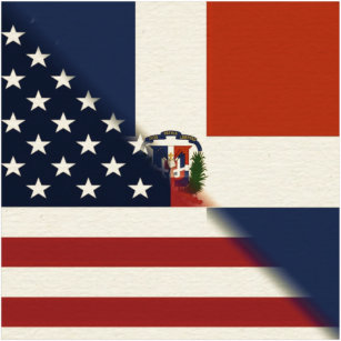 Dominican Republic America Flag   US D.R. Men Wome