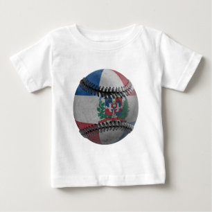 Dominican Republic Baseball Baby T-Shirt