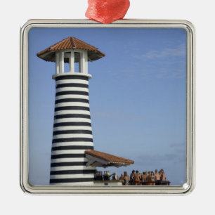 Dominican Republic, Bayahibe, Iberostar Hacienda 2 Metal Tree Decoration