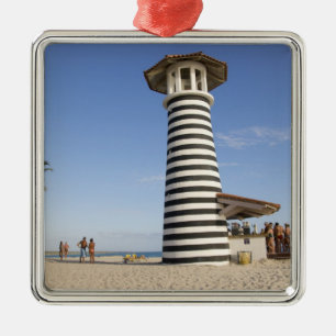 Dominican Republic, Bayahibe, Iberostar Hacienda Metal Tree Decoration