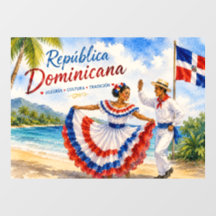 Dominican Republic Beach Dancers travel souvenir