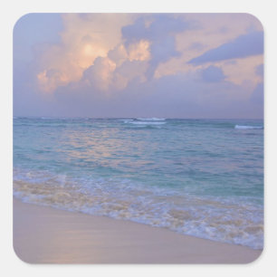 Dominican Republic, Caribbean, Punta Cana, Square Sticker