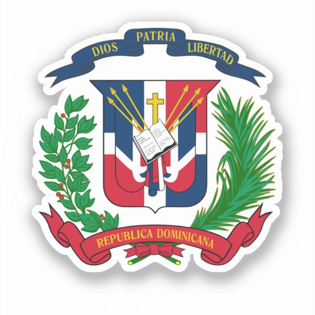 Dominican Republic coat of arms (Front)