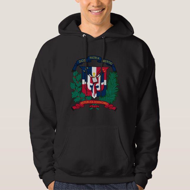 Dominican Republic Coat of arms  DO Hoodie (Front)