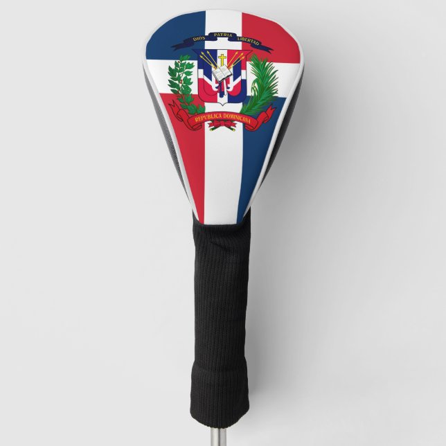 Dominican Republic coat of arms Golf Head Cover (Front)