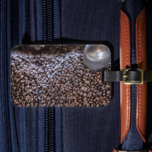 Dominican Republic Coffee Beans Luggage Tag