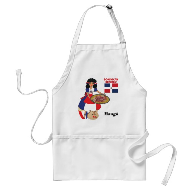 Dominican Republic Cuisine - Mangu Standard Apron (Front)