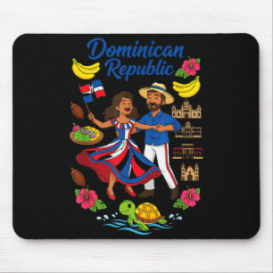 Dominican Republic Culture Dancing Travel Mouse Pad