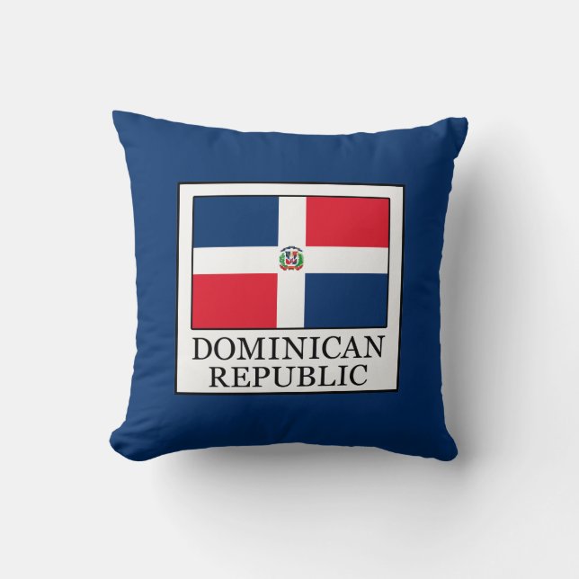 Dominican Republic Cushion (Front)