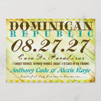 DOMINICAN REPUBLIC Destination Invitation